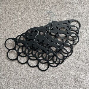 Set of Black Multi-Circle Accessories Hangers